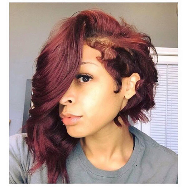 Messy Asymmetrical Bob