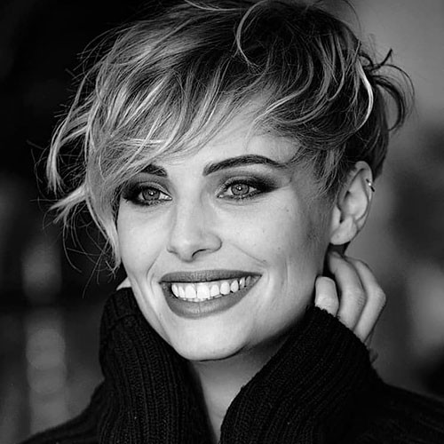Messy Pixie Cut
