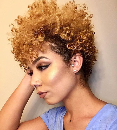 Natural Curly Afro