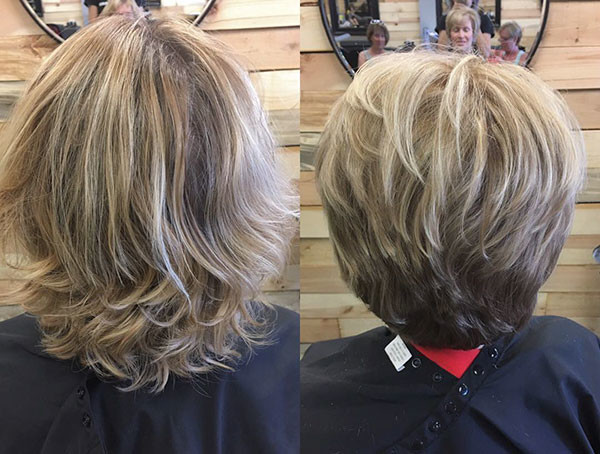 Older Woman Short Hair