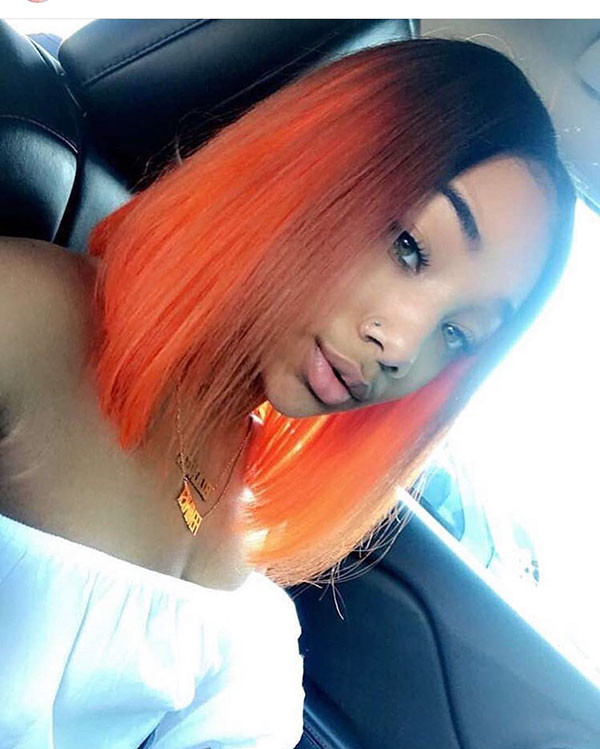 Orange Ombre
