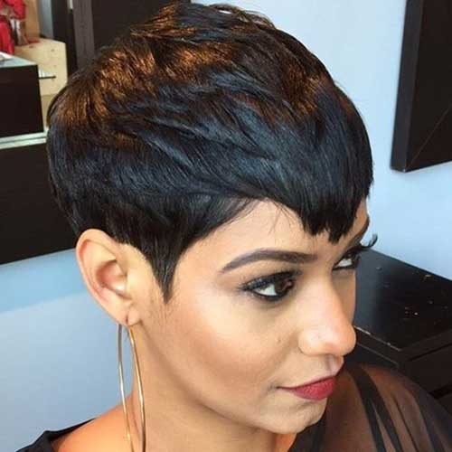 Pixie Haircut for Black Hair