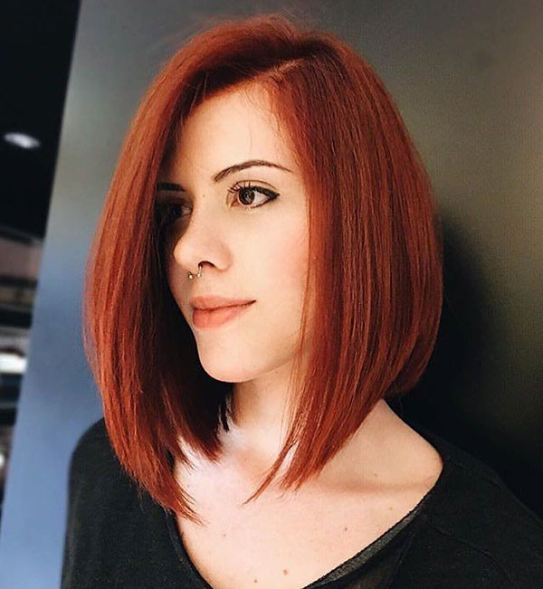 Red Bob Hair Color