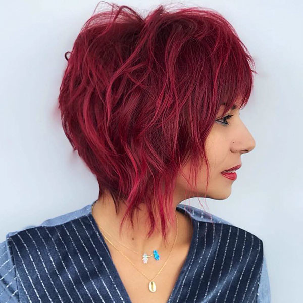 Red Colored Hair