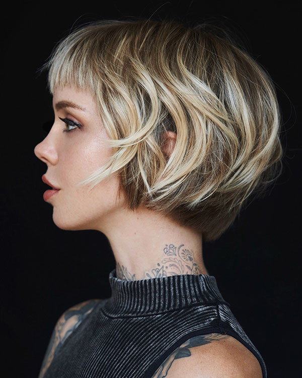 Short Bob with Bangs