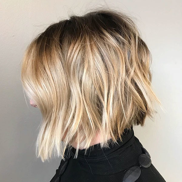 Short Choppy Bob