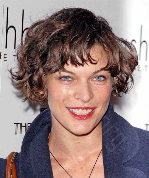 Short Layered Wavy Hair