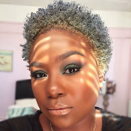 Short Natural Grey Hair