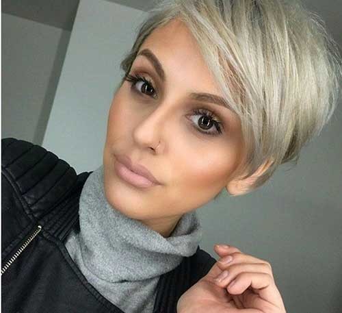 Side Bangs Pixie