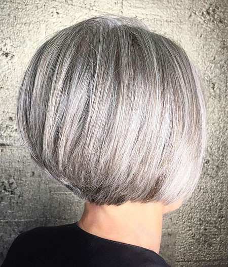 Silver Gray Bob