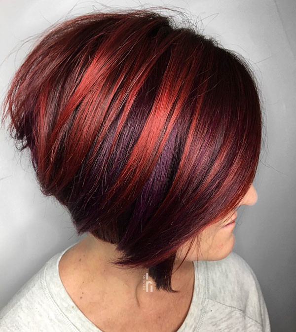 Stacked Bob Cut