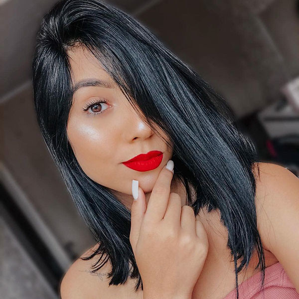 Straight Long Bob