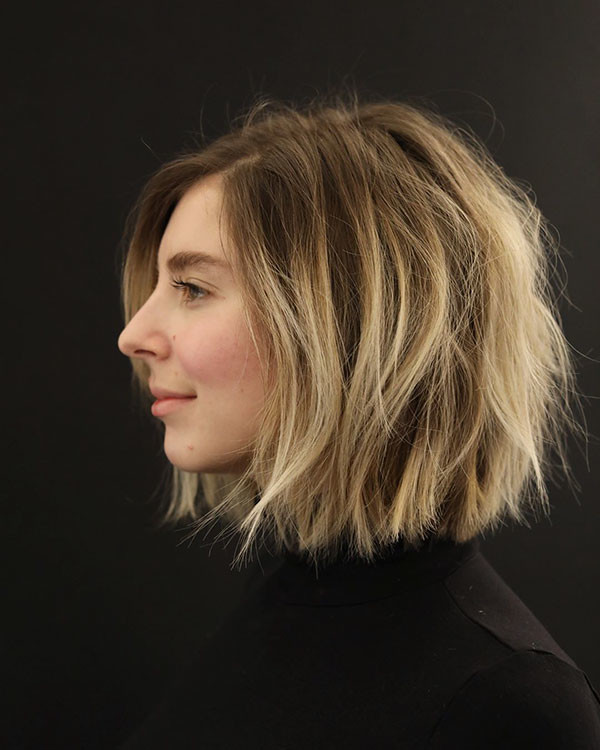 Textured Bob Hair