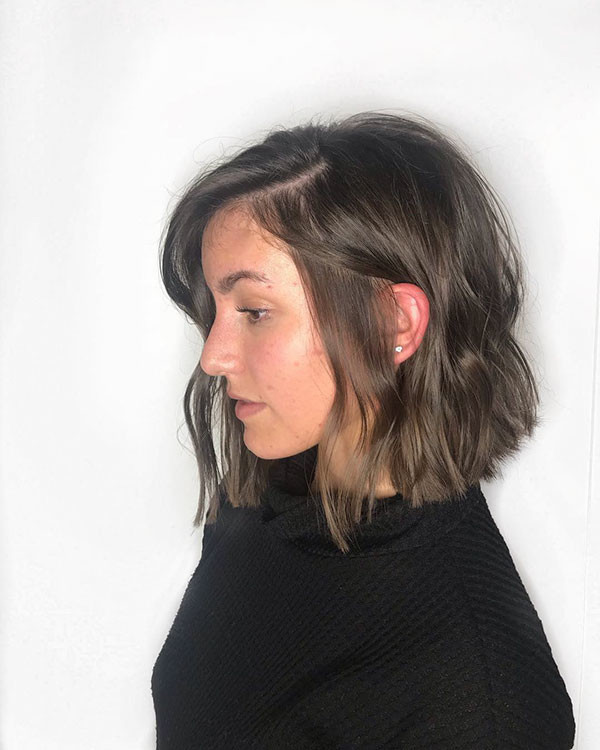 Textured Medium Bob
