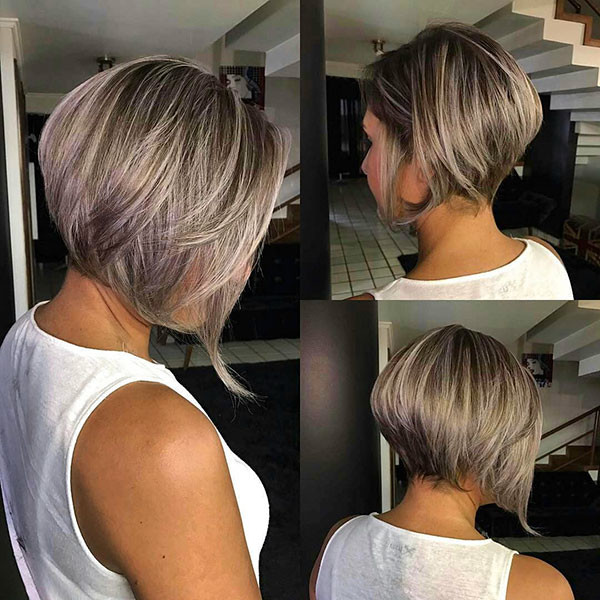 Thick Short Bob Hair Cut