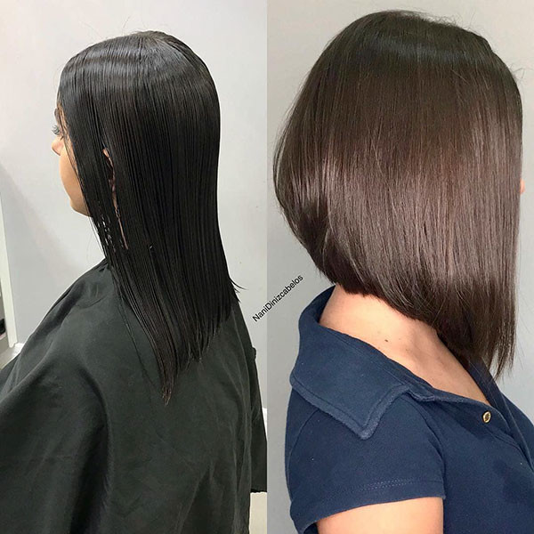 Very Long Inverted Bob
