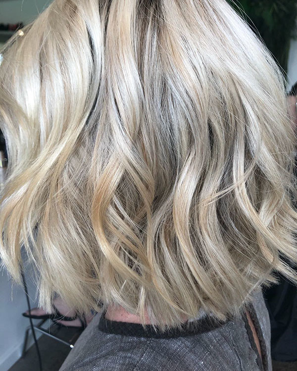 Wavy Bob Hair