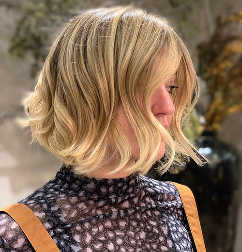 13 blonde ombre bob