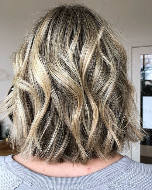 14 blonde balayage bob