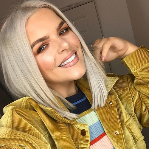 15 blonde long bob