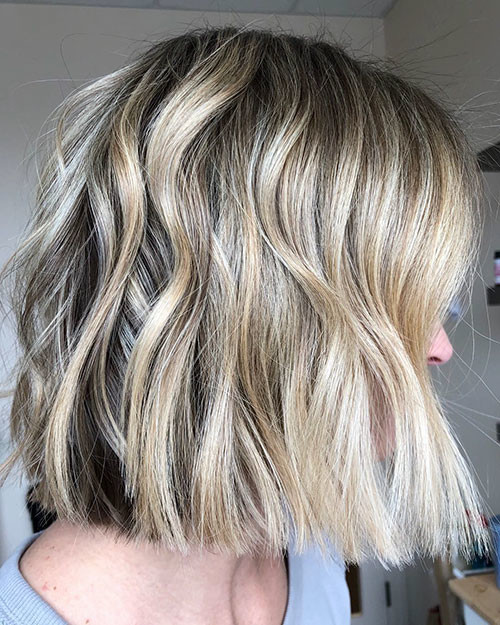 19 dirty blonde bob
