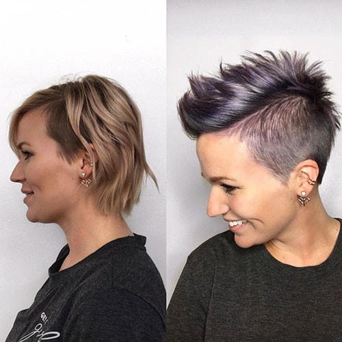 35 womens undercut pixie
