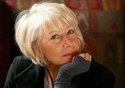 9.Short Hair Women Over 50