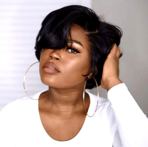 Black Bob Wavy