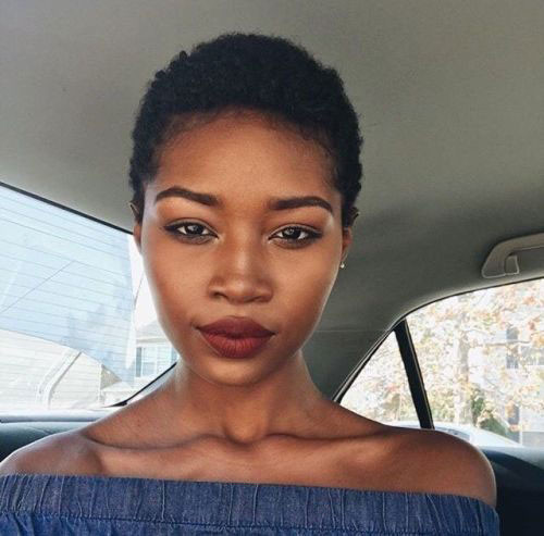 Black Girl with Short Hair