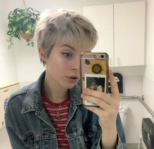 Blonde Pixie