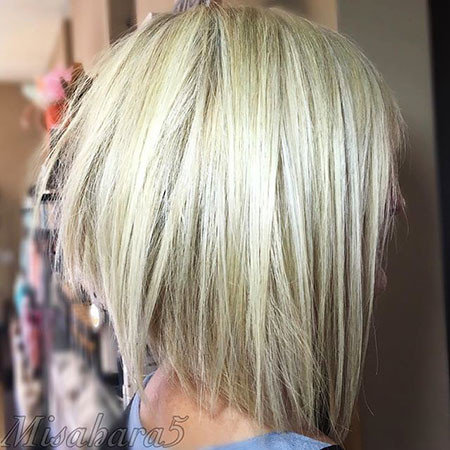 Blonde Razor Cut