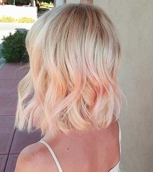 Blonde Wavy Bob 1