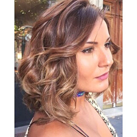 Brown Curly