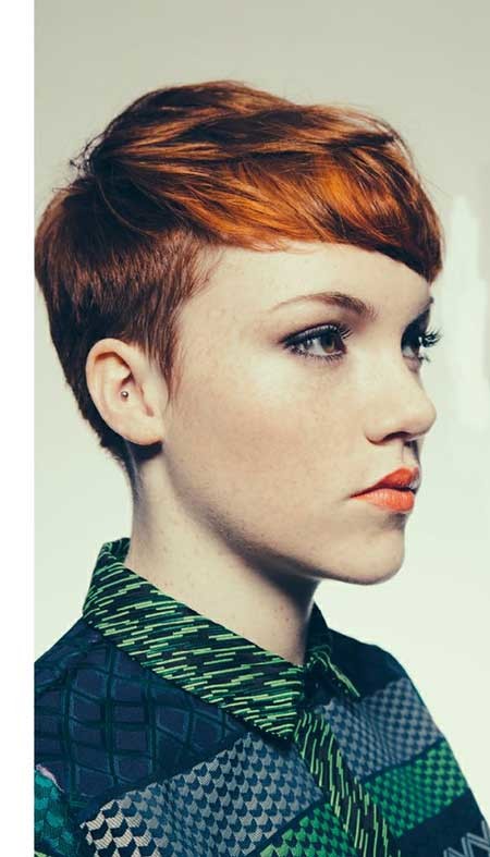 Choppy Haircut with Longer Front and Shorter Sides