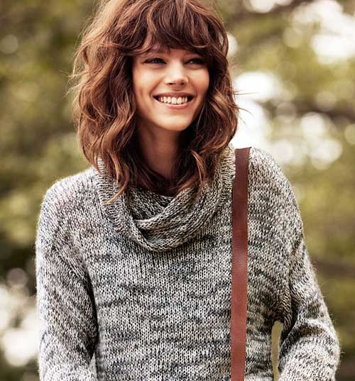 Cute Medium Short Curly Haircut