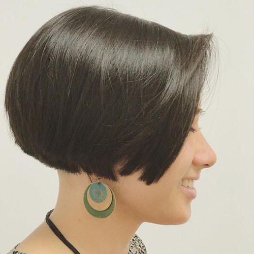 Dark Brown Short Hair