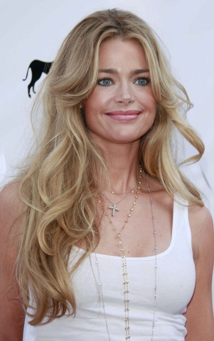 Denise Richards Long Layered Locks