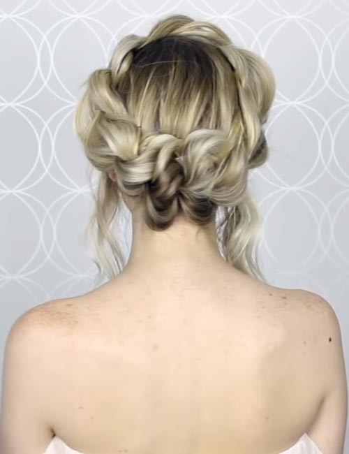 Faux Crown Braid