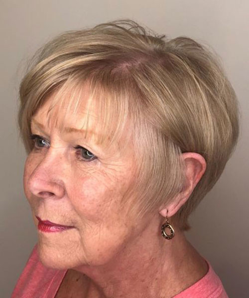 Fine Short Hairstyle