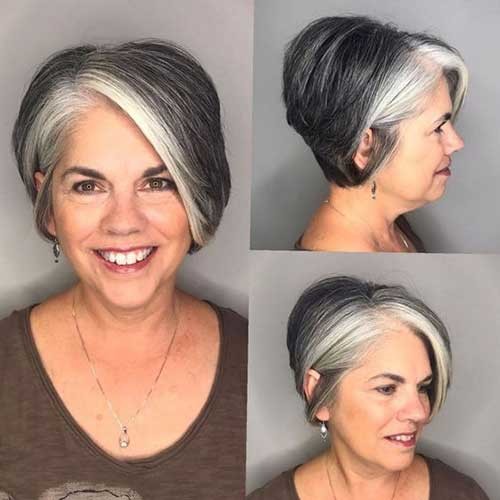 Gorgeous Short Hair Older Women