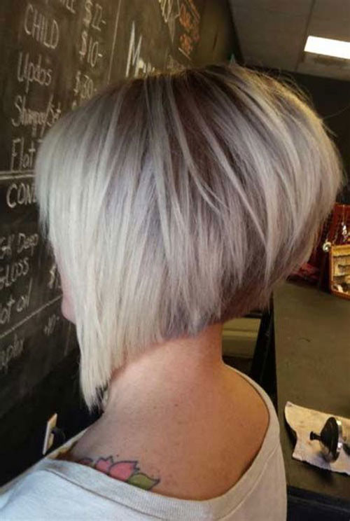 Grduated Short Hair