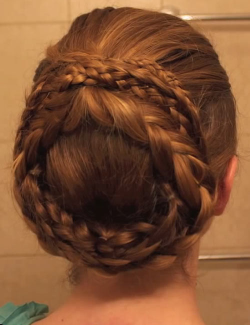 Greek Crown Braid