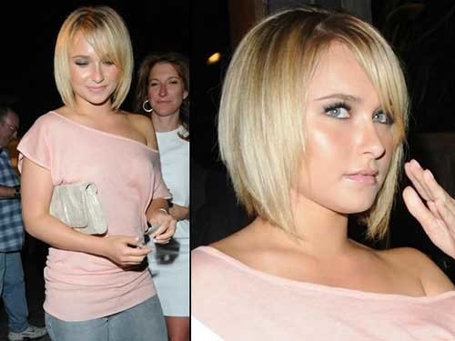 Hayden Panettiere Bob Haircut