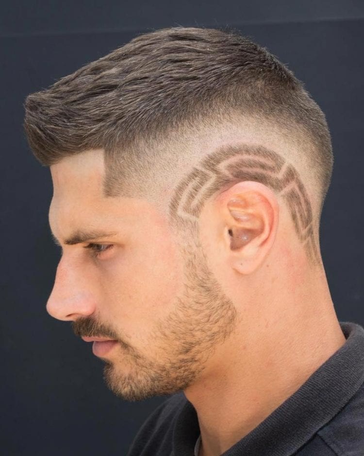 High and Tight Drop Skin Fade Hair Design