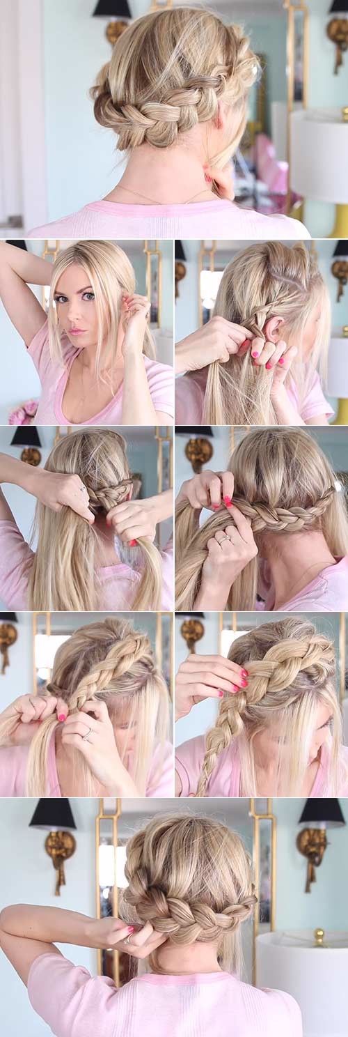 How To Do A Crown Braid