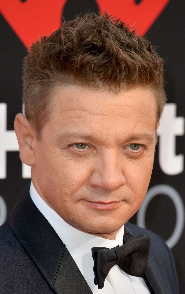 Jeremy Renners Spiky Undercut