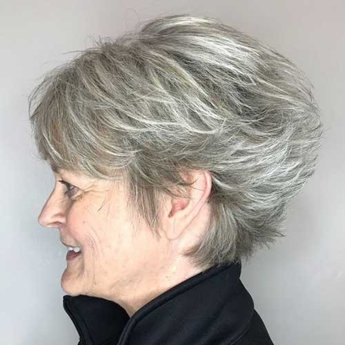 Layered Short Haircut