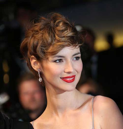 Louise Bourgoin French Short Haircut
