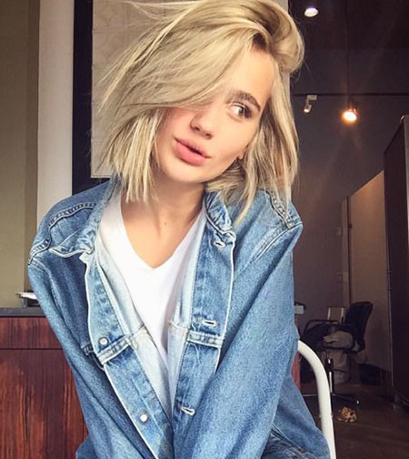 Messy Blonde Hair