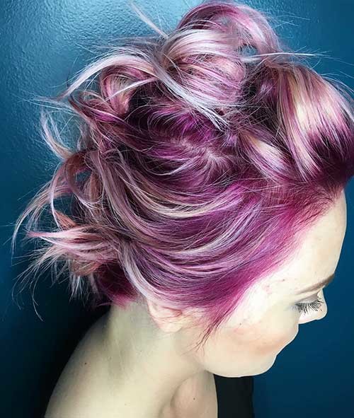 Mohawk Inspired Updo